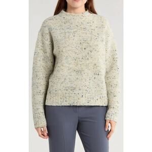 Theory Boxy Merino Wool Blend multicolored Boucle
Sweater size XS $375